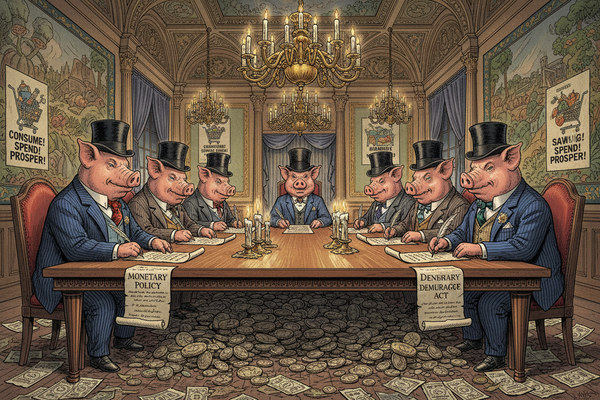 Inflation Is Conspiratorial Demurrage Imposed by an Oligarchy