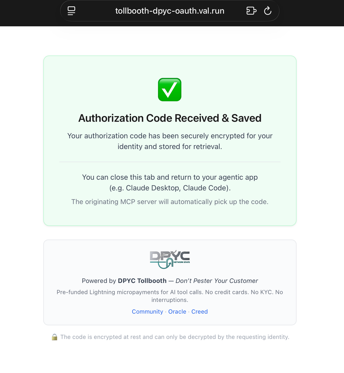 OAuth2 Authorization Code Collector