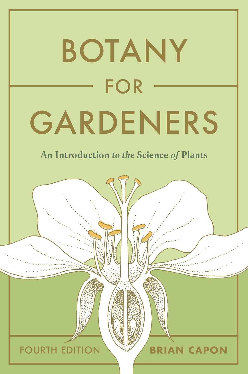 Botany for Gardeners, fourth edition, by Brian Capon, book cover